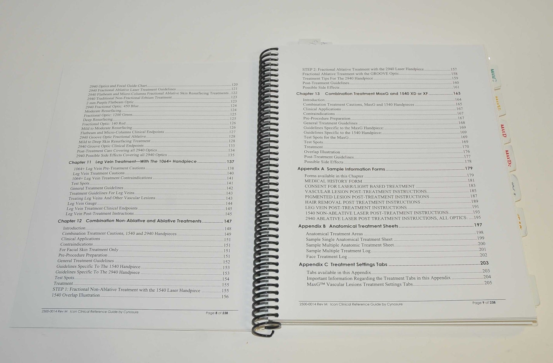 Cynosure ICON IPL Laser CLINICAL REFERENCE GUIDE Treatment Manual 2500-0014 2018