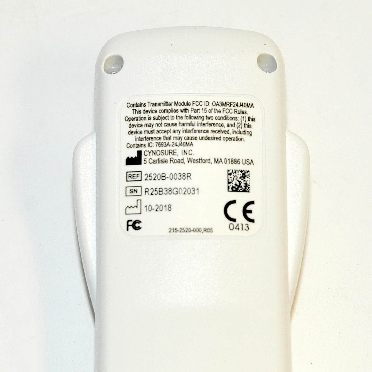 Cynosure Palomar Skintel Melanin Density Reader Laser Skin Type Sensor PARTS