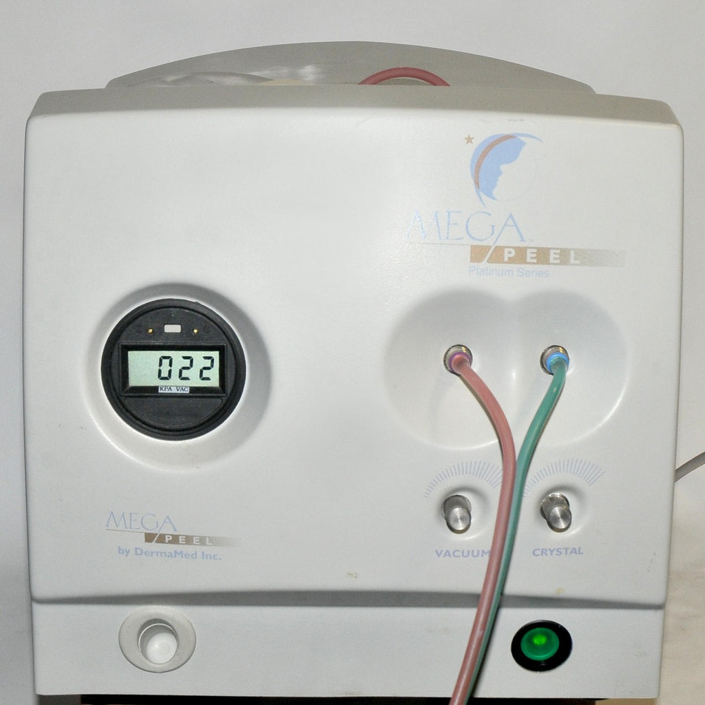 DermaMed MegaPeel Platinum Crystal Microdermabrasion Skin Resurfacing Wrinkles