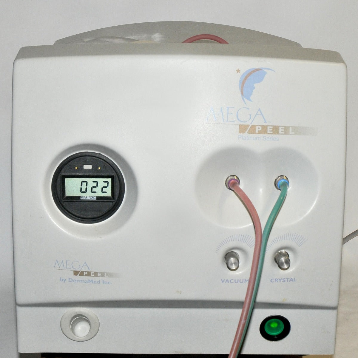 DermaMed MegaPeel Platinum Crystal Microdermabrasion Skin Resurfacing Wrinkles