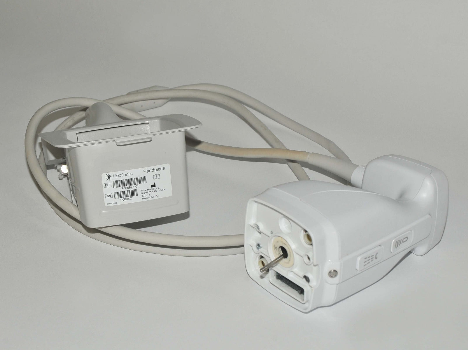 2011 Solta LipoSonix Model 2 Ultrasound Body Shaping Skin NEW TRANSDUCER 1 HP