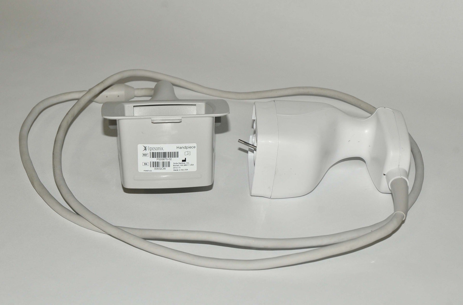 2012 Solta LIPOSONIX Ultrasound System Focused Sonix Model 2 NEW TRANSDUCER KIT