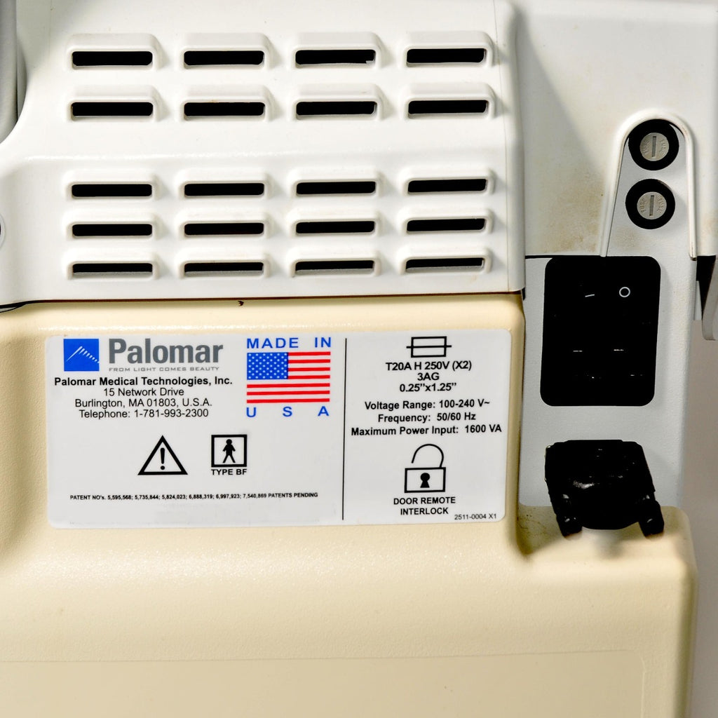 2017 Cynosure Palomar ICON IPL Laser MaxG Vascular Pigmented Lesion Facial Max G