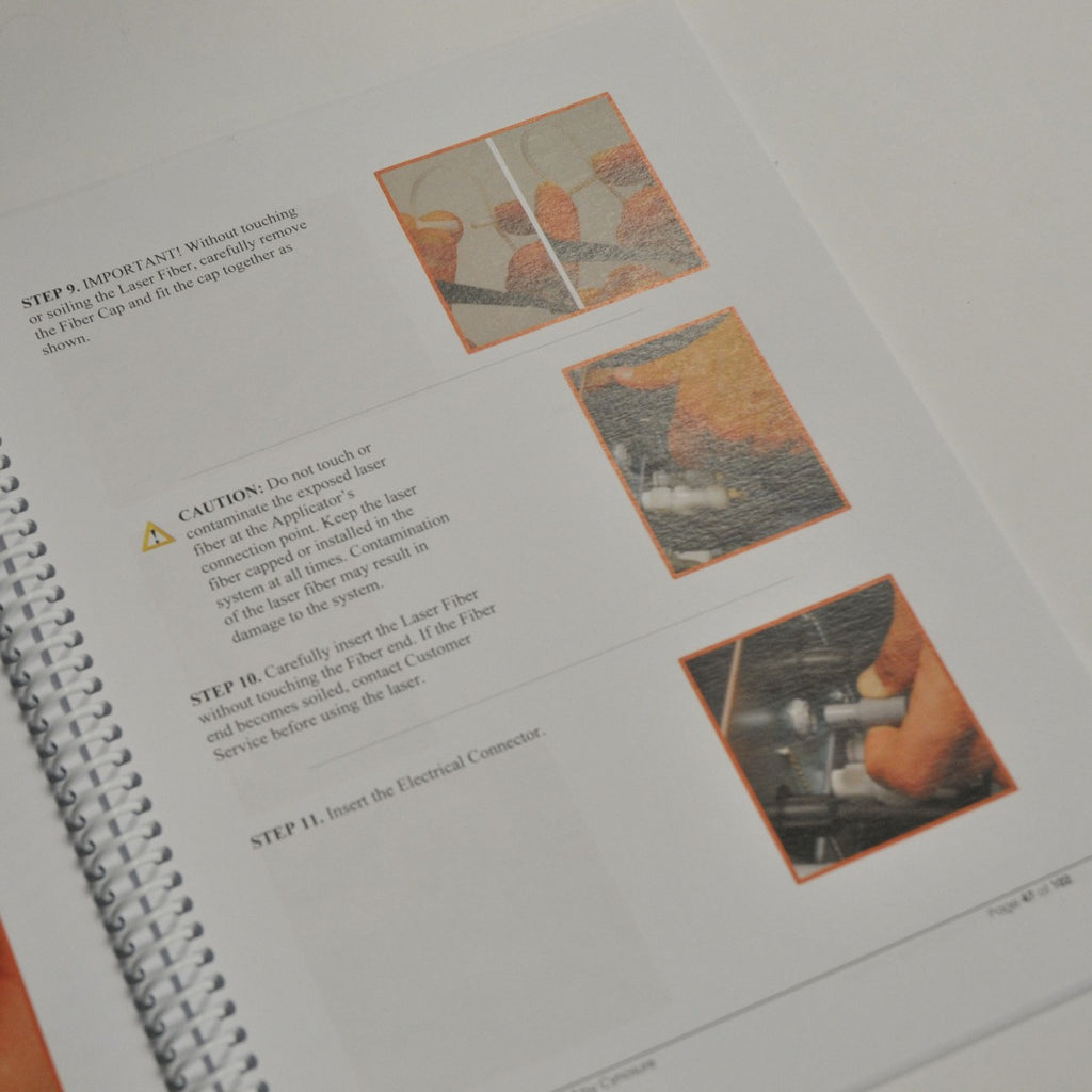Cynosure SculpSure Diode Laser System Operator Manual Guide Training