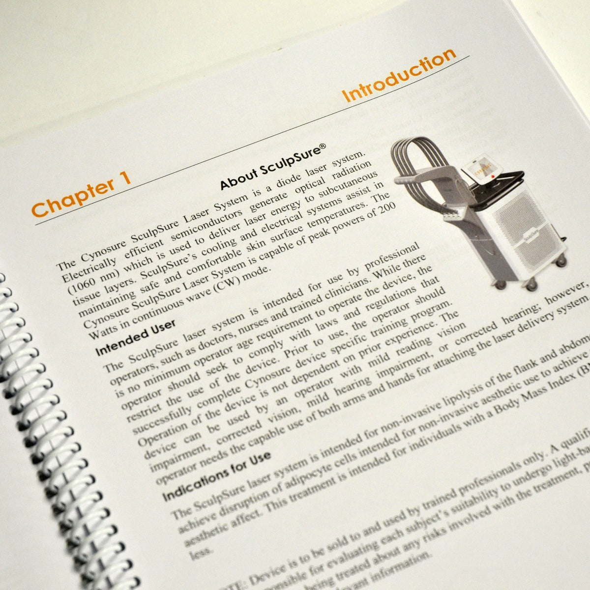 Cynosure SculpSure Diode Laser Clinical Reference Guide Manual Operator Training