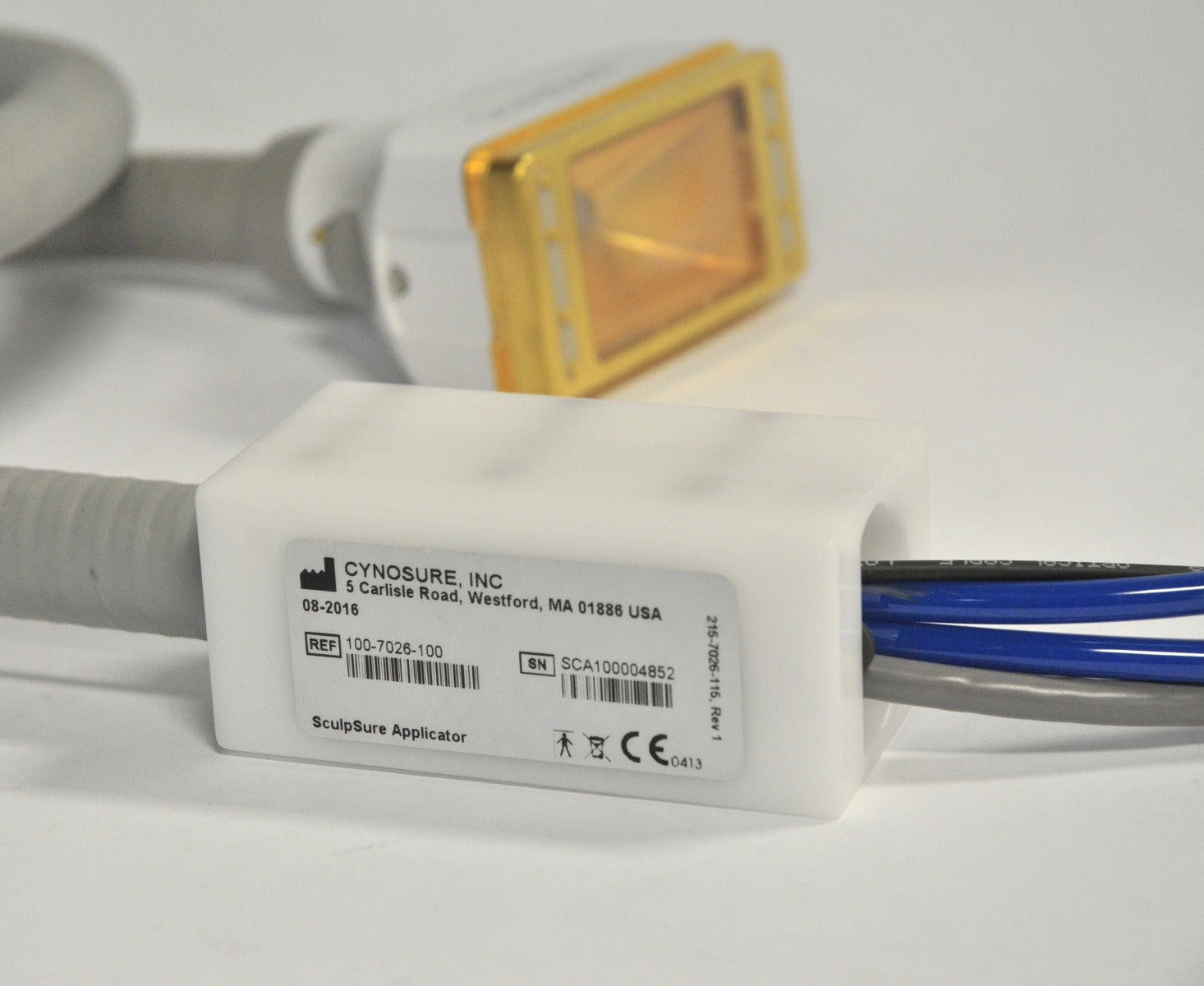Cynosure Palomar SculpSure Applicator Hand Piece Laser R100-7026-100 Umbilical