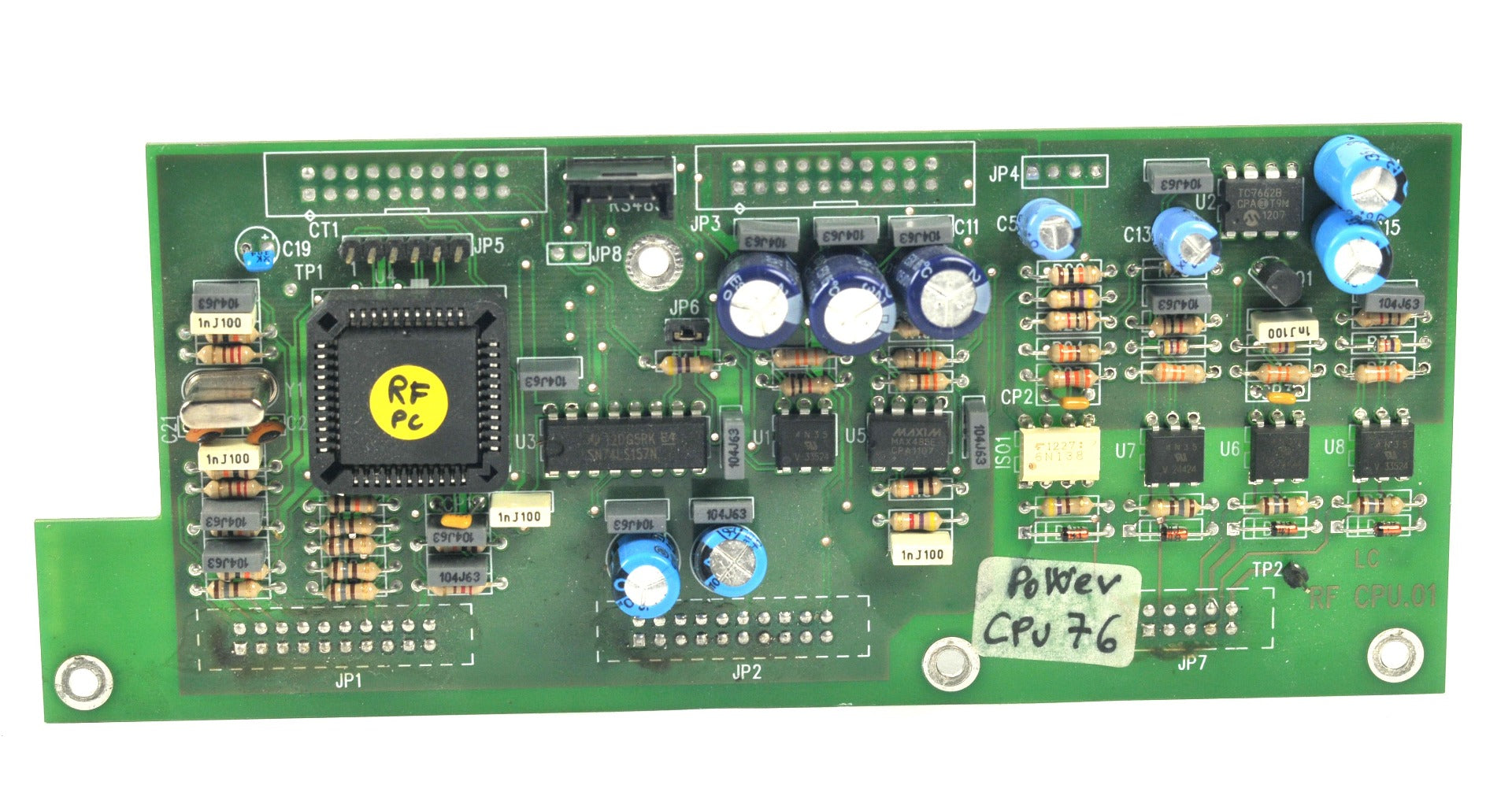 Power CPU 76 PCB Green Board RF CPU.01 Control Assembly I/O Panel Laser PARTS