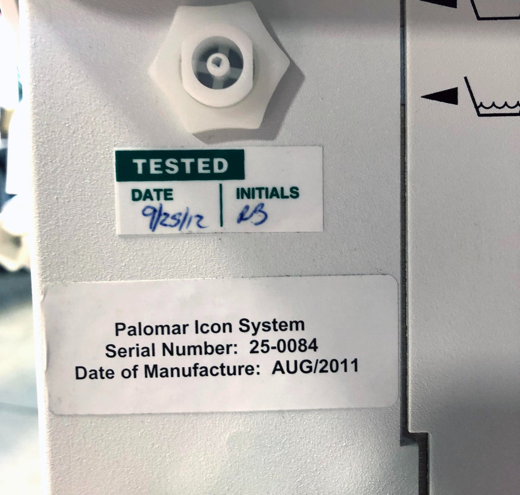 2017 Cynosure Palomar ICON IPL Laser MaxG Vascular Pigmented Lesion Facial Max G