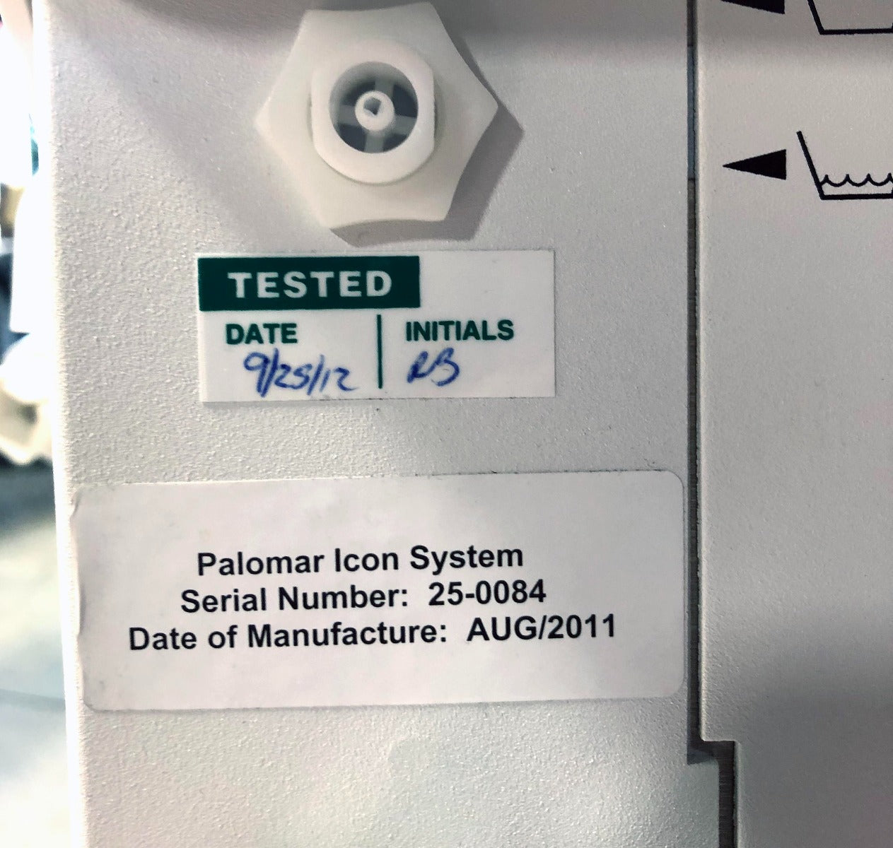 2017 Cynosure Palomar ICON IPL Laser MaxG Vascular Pigmented Lesion Facial Max G