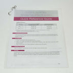 Syneron Sublime RF Applicator elos Plus eTwo eMatrix Quick Reference Guide