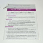 Syneron Sublative RF Applicator elos Plus eTwo eMatrix Quick Reference Guide