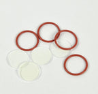 Candela Syneron VBeam Distance Gauge Optic Windows O-Ring Gasket 7122-00-0290 x4