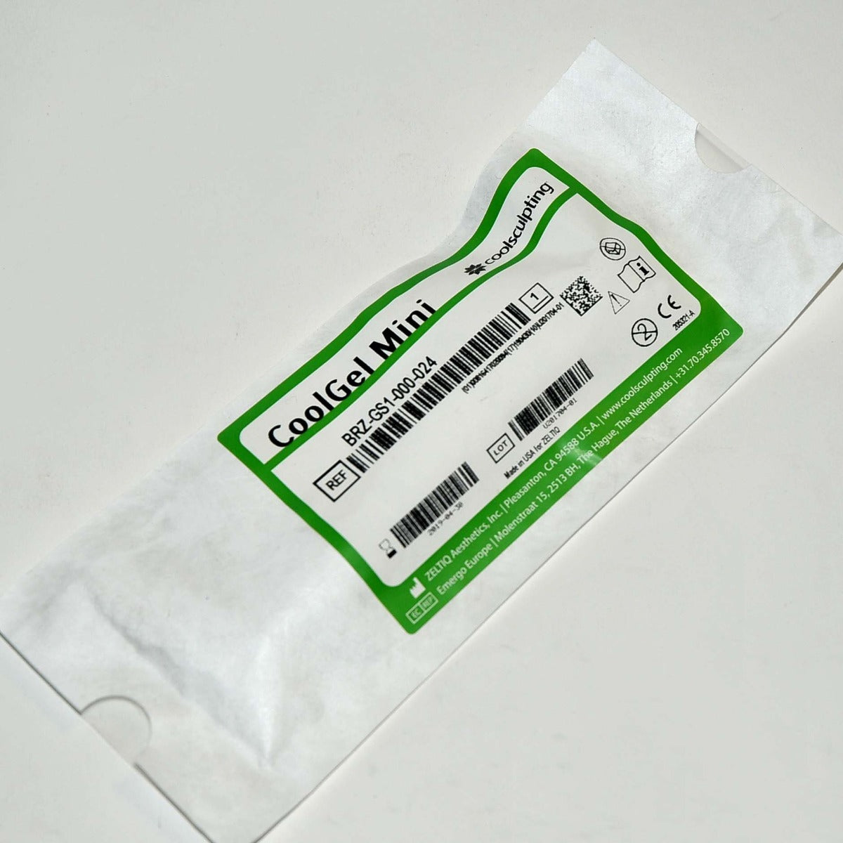 Zeltiq CoolSculpting CoolGel Mini Cool Gel BRZ-GS1-000-024 Exp 04/2019 x16Pcs