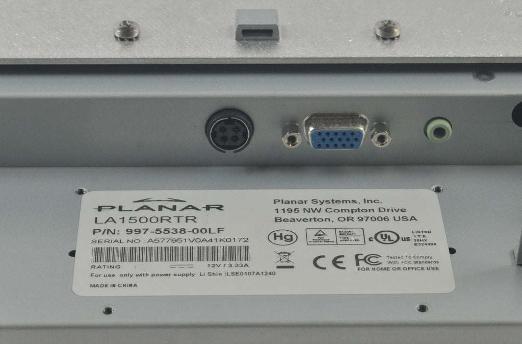 Solta Reliant ReStore Fraxel Laser Monitor Display Screen 997-5538-00LF Planar