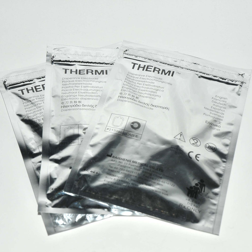 Thermi Aesthetics ThermiRF Dispersive Return Electrode Grounding Pad 2130ac x3Pc