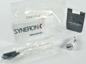 Syneron Candela Laser Car Lighter USB Connector Lens Screen Cleaner Cloth Gift
