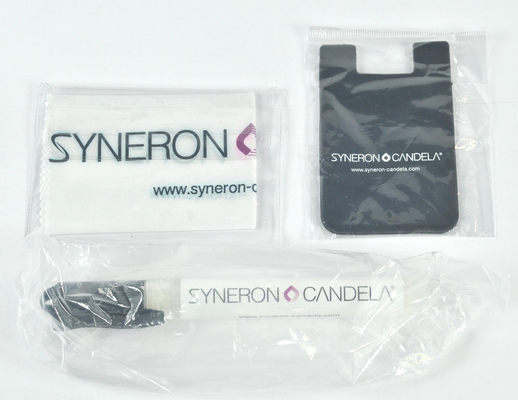 Syneron Candela Laser Car Lighter USB Connector Lens Screen Cleaner Cloth Gift