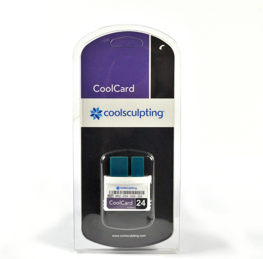 ZELTIQ CoolSculpting CoolCard 24 Cycle Card BRZ-CD4-06X-024 Purple Cool Card