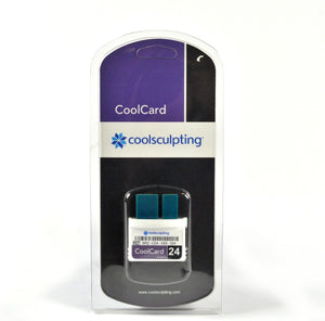 ZELTIQ CoolSculpting CoolCard 24 Cycle Card BRZ-CD4-06X-024 Purple Cool Card