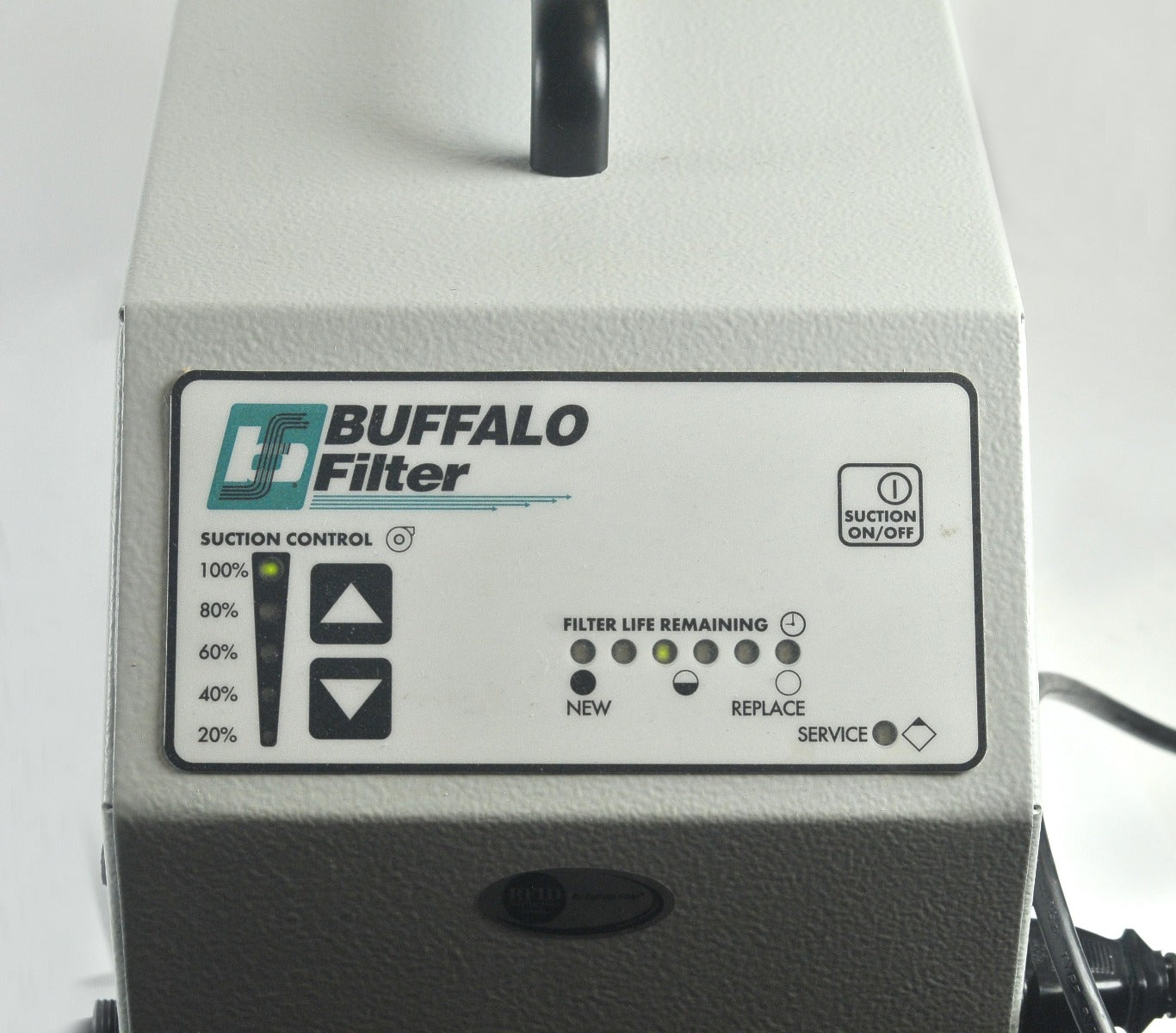 Buffalo Porta PlumeSafe 604 Smoke Evacuation Suction Filter PPS604 Std 110 Volt