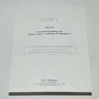Cutera Titan Treatment Guidelines S V XL HandPiece Reference Guide User