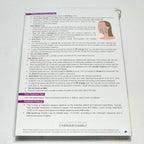 Syneron Sublime RF Applicator elos Plus eTwo eMatrix Quick Reference Guide Sheet