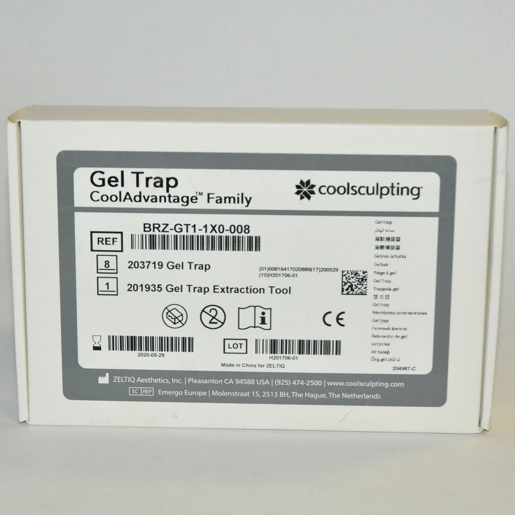 Zeltiq CoolSculpting CoolAdvantage Family Gel Trap BRZ-GT1-1X0-008 8 per box