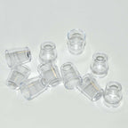 Envy Medical SilkPeel Standard Handpiece Silk Peel Clear 6mm Tip Caps x10 Pcs