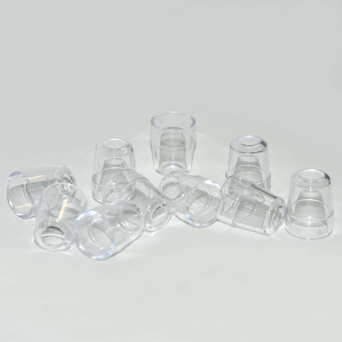 Envy Medical SilkPeel Standard Handpiece Silk Peel Clear 6mm Tip Caps x10 Pcs