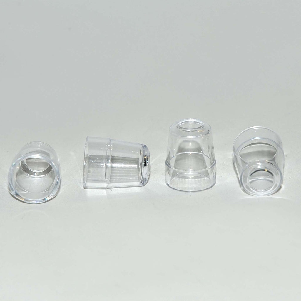 Envy Medical SilkPeel Standard Handpiece Silk Peel Clear 6mm Tip Caps x10 Pcs