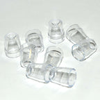 Envy Medical SilkPeel Standard Handpiece Silk Peel Clear 6mm Tip Caps x8 Pcs
