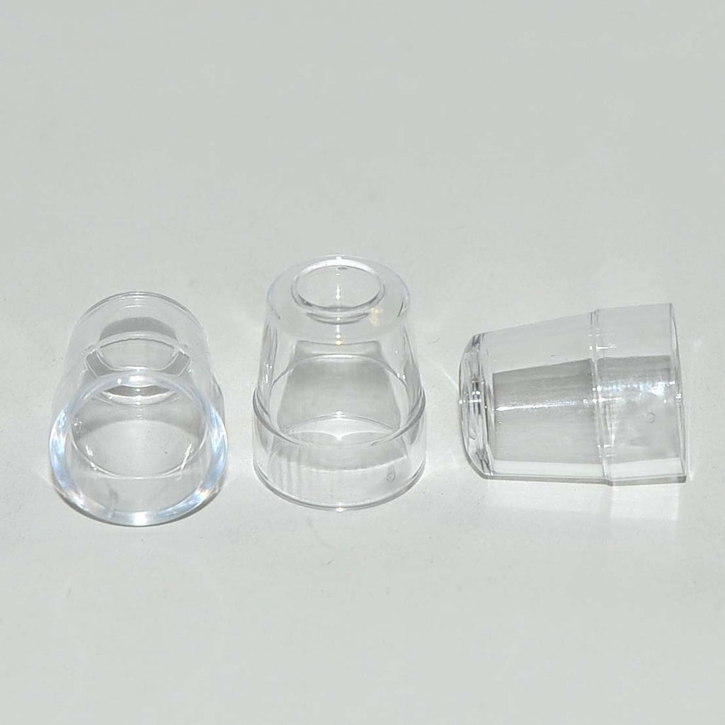 Envy Medical SilkPeel Standard Handpiece Silk Peel Clear 6mm Tip Caps x8 Pcs