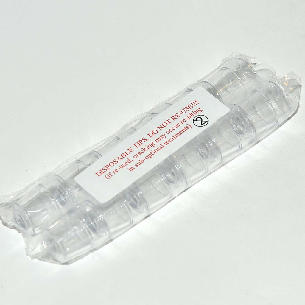 Envy Medical A0053 SilkPeel Standard Handpiece Silk Peel Clear 6mm Tip Cap x12Pc