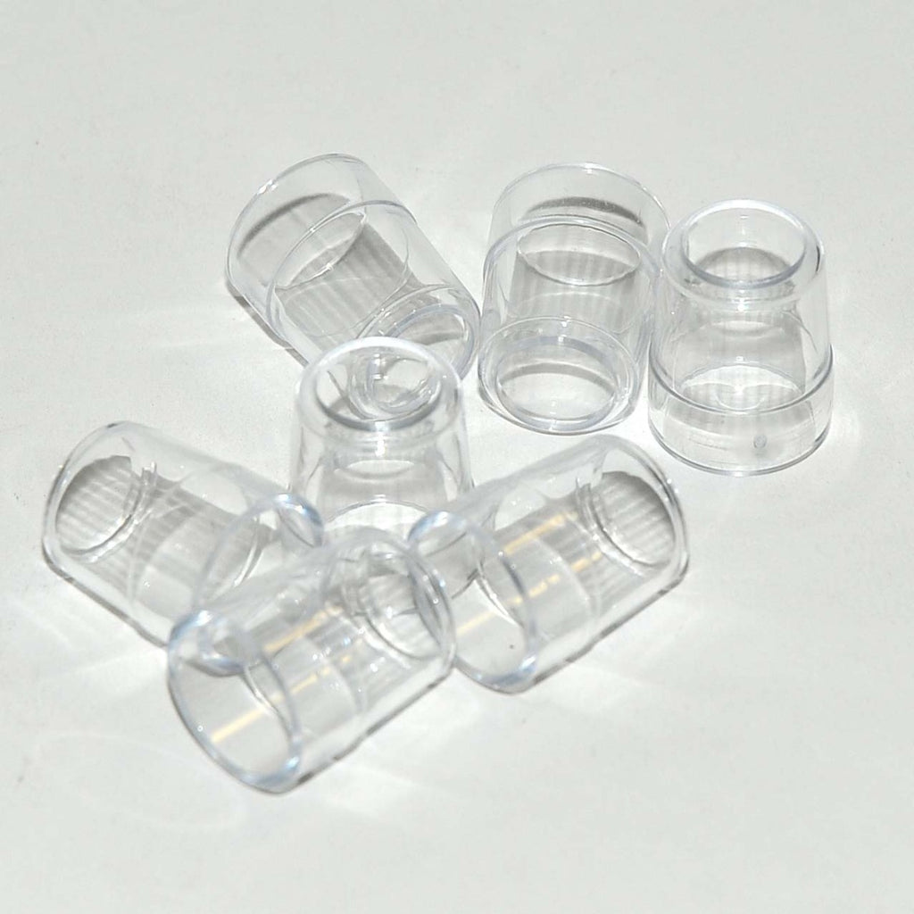 Envy Medical SilkPeel Standard Handpiece Silk Peel Clear 12 mm Tip Caps x7 Pcs