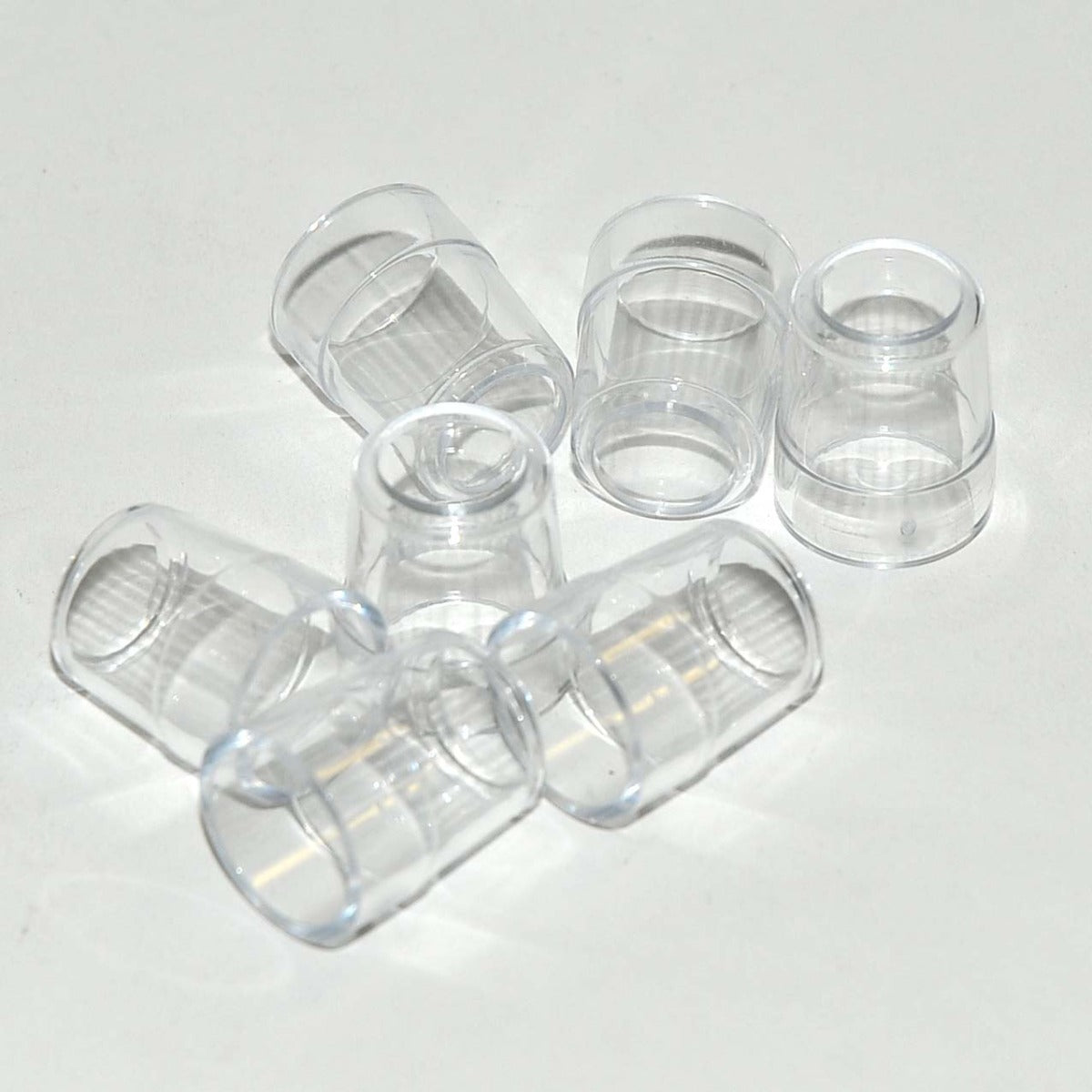 Envy Medical SilkPeel Standard Handpiece Silk Peel Clear 12 mm Tip Caps x7 Pcs