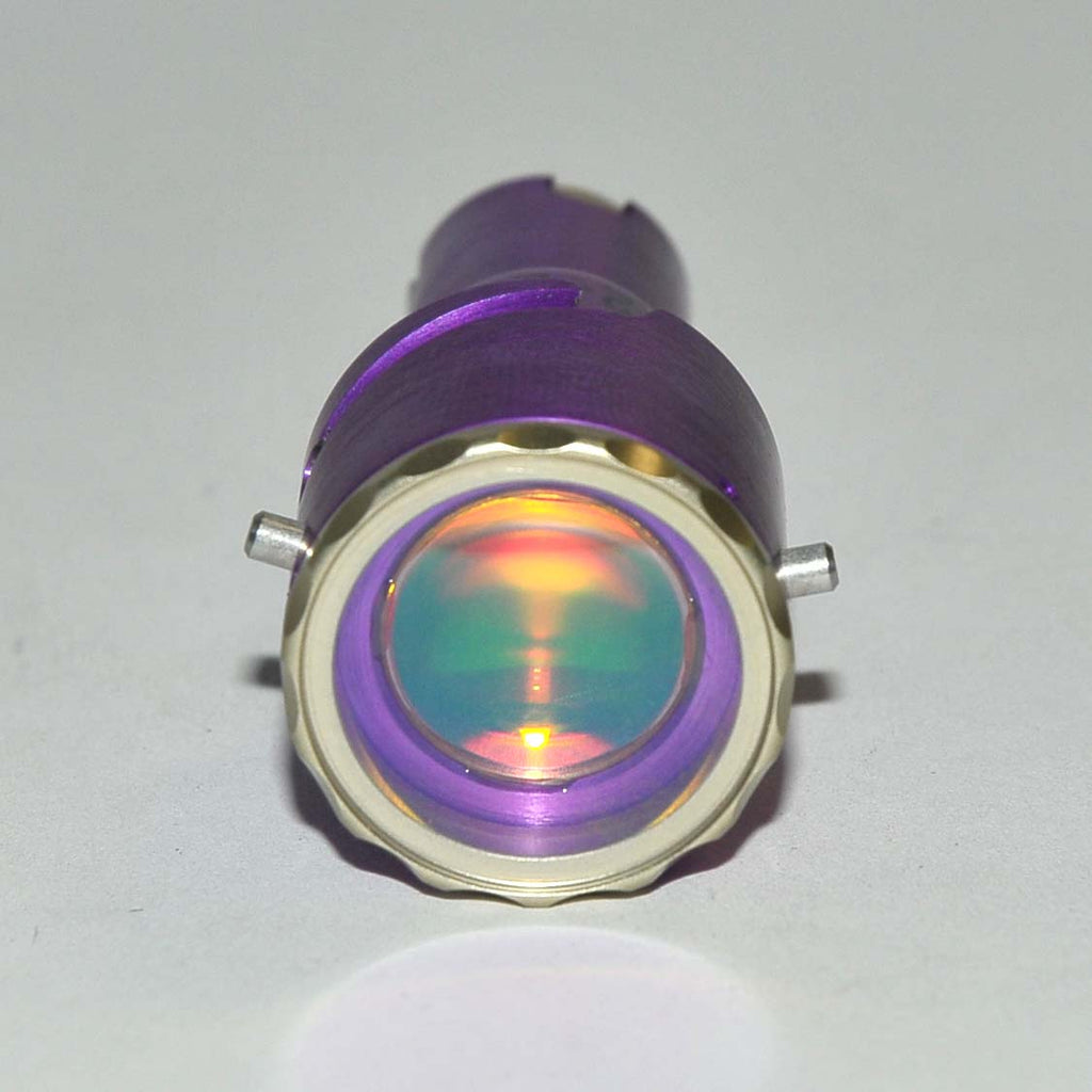 Palomar StarLux 500 Laser 2940 Replacement Lens Tip 098372-23 6x6FL Purple Optic
