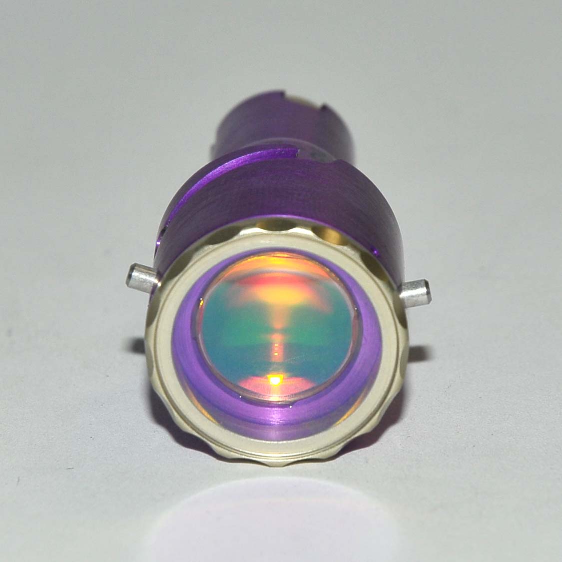 Palomar StarLux 500 Laser 2940 Replacement Lens Tip 098372-23 6x6FL Purple Optic