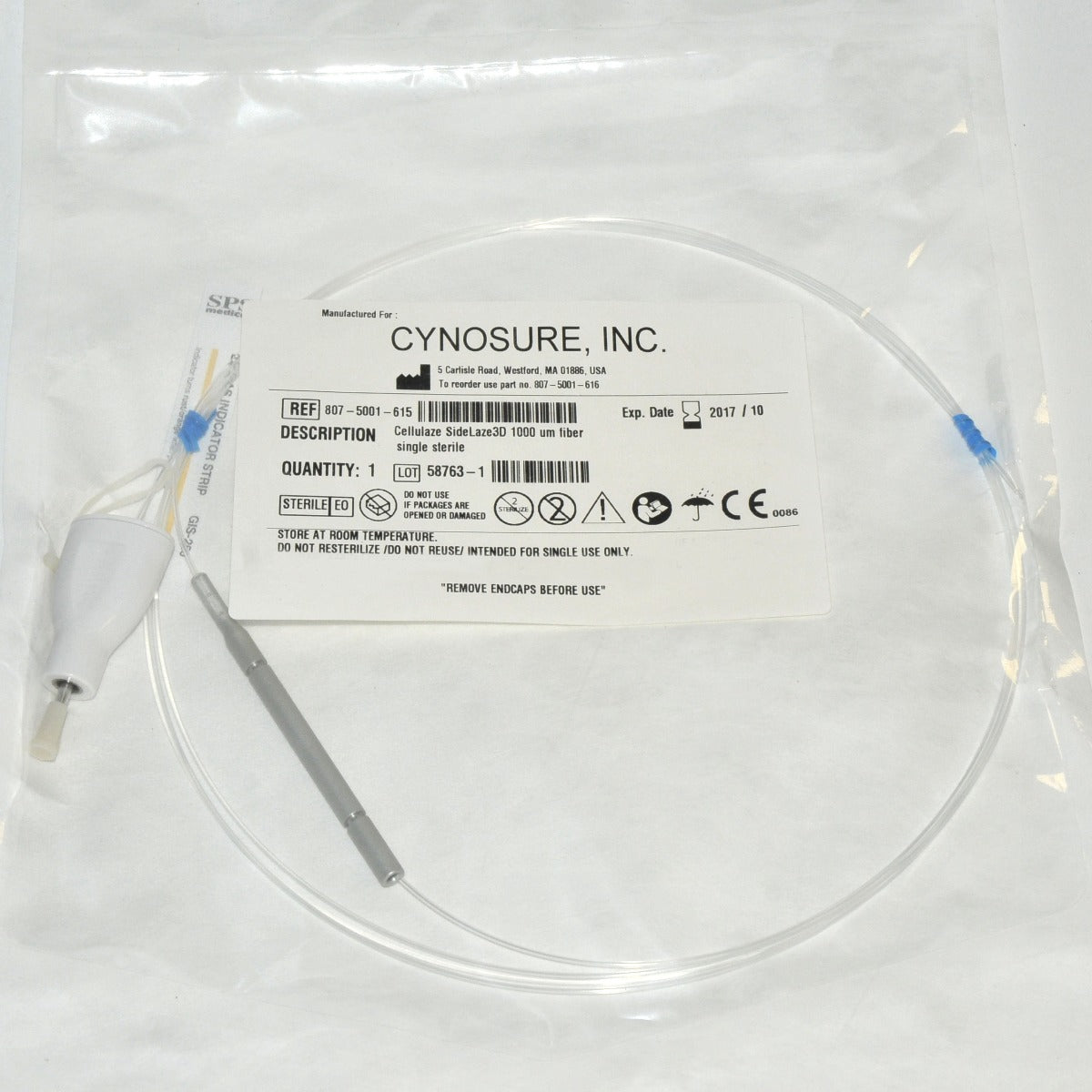 Cynosure Cellulaze SideLaze3D 1000 um Fiber White Laser 807-5001-615 SideLaze 3D