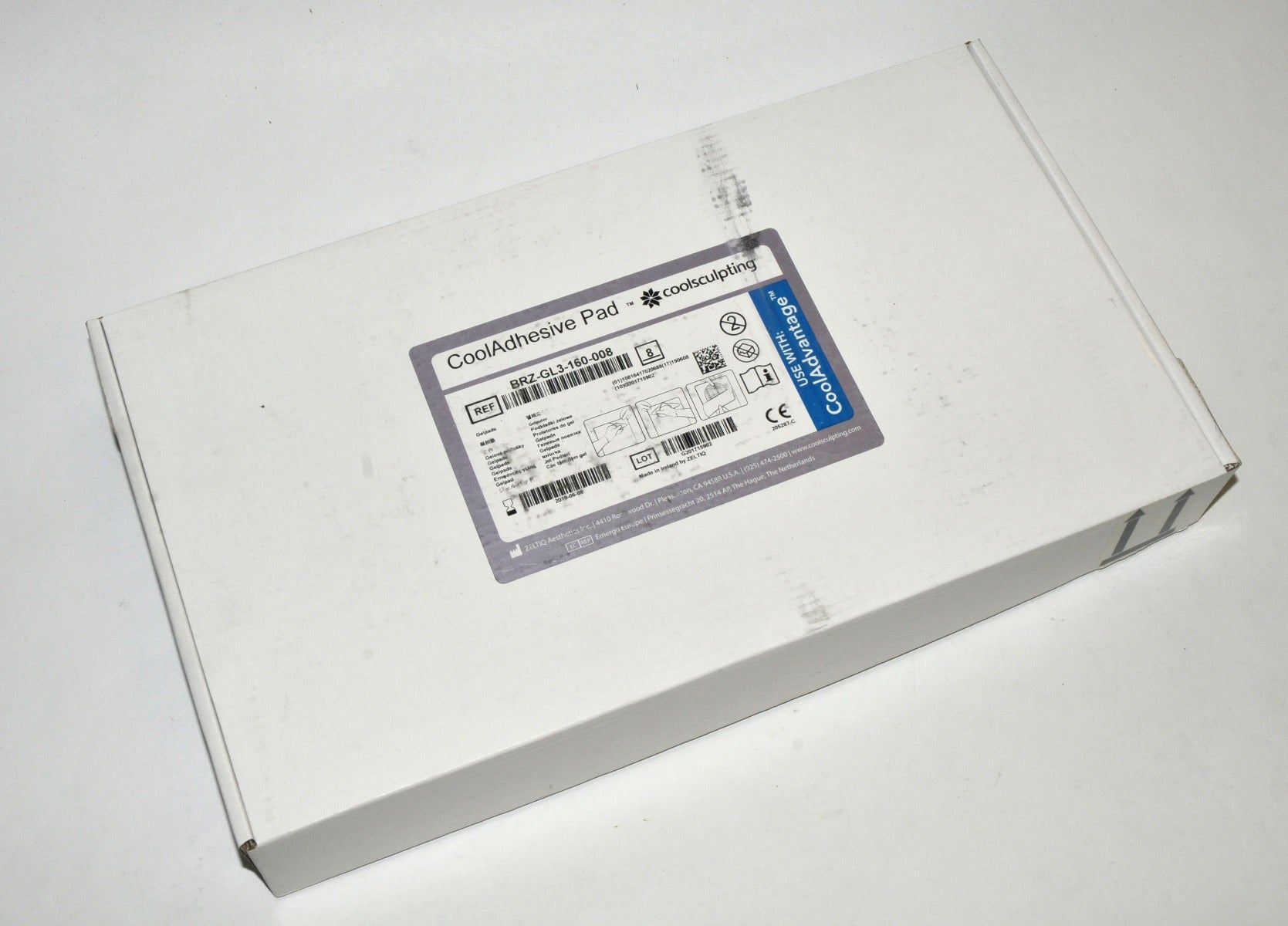 ZELTIQ CoolSculpting CoolAdhesive Pad CoolAdvantage BRZ-GL3-160-008 8P EXP19