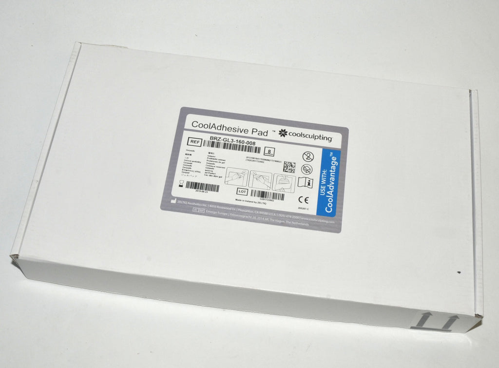 ZELTIQ CoolSculpting CoolAdhesive Pad CoolAdvantage BRZ-GL3-160-008 Exp19 x8Pcs