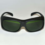 IPL Laser Operator Safety Glasses Eyewear 200-1400nm LP S Green Tint Black Frame
