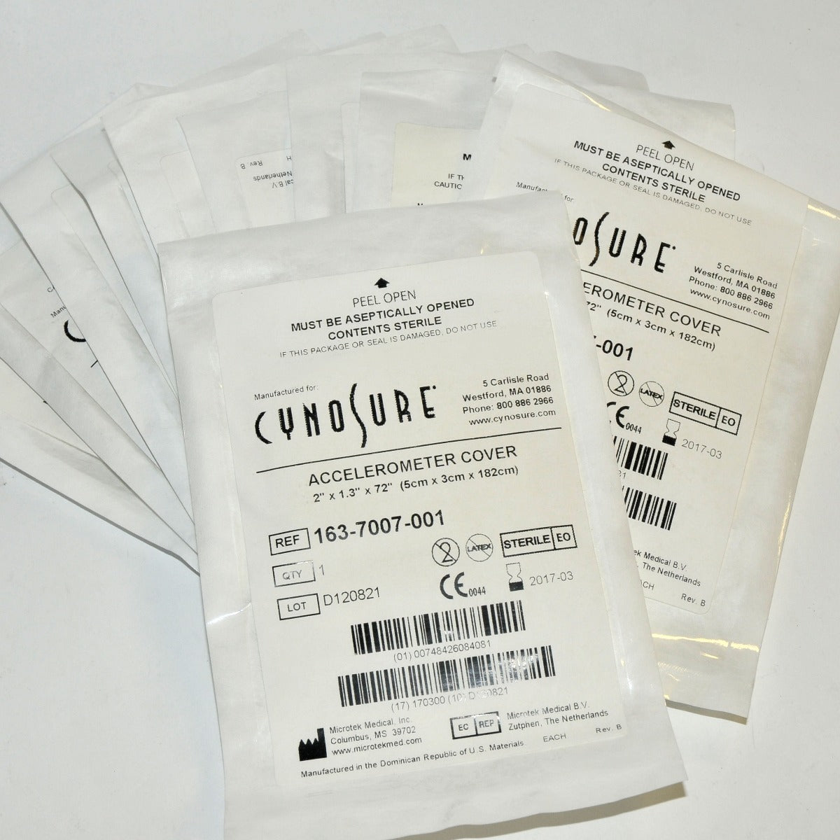 CYNOSURE Accelerometer Cover SmartLipo QTY 10 P/N: 163-7007-001