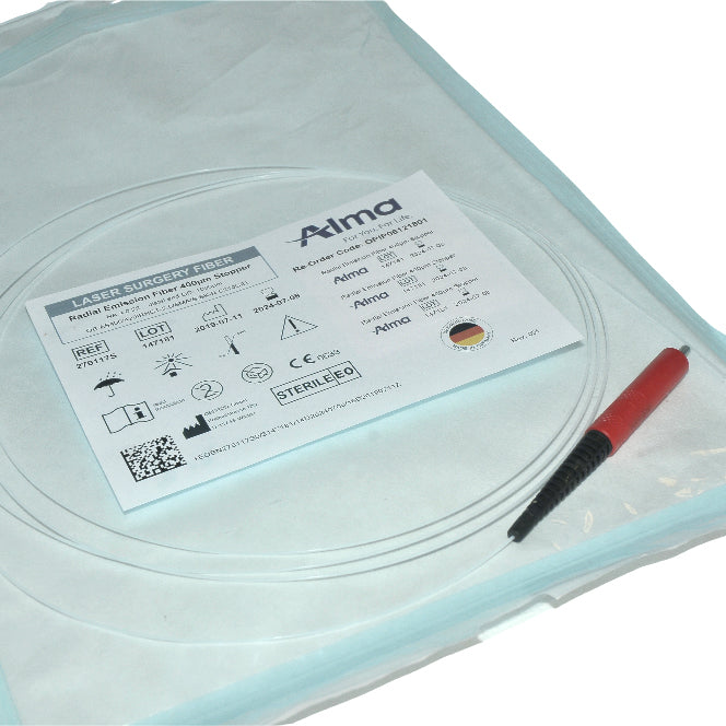 Alma Laser Radial Emission Fiber 400um Stopper 270117S OPIP06121801 Exp 2024