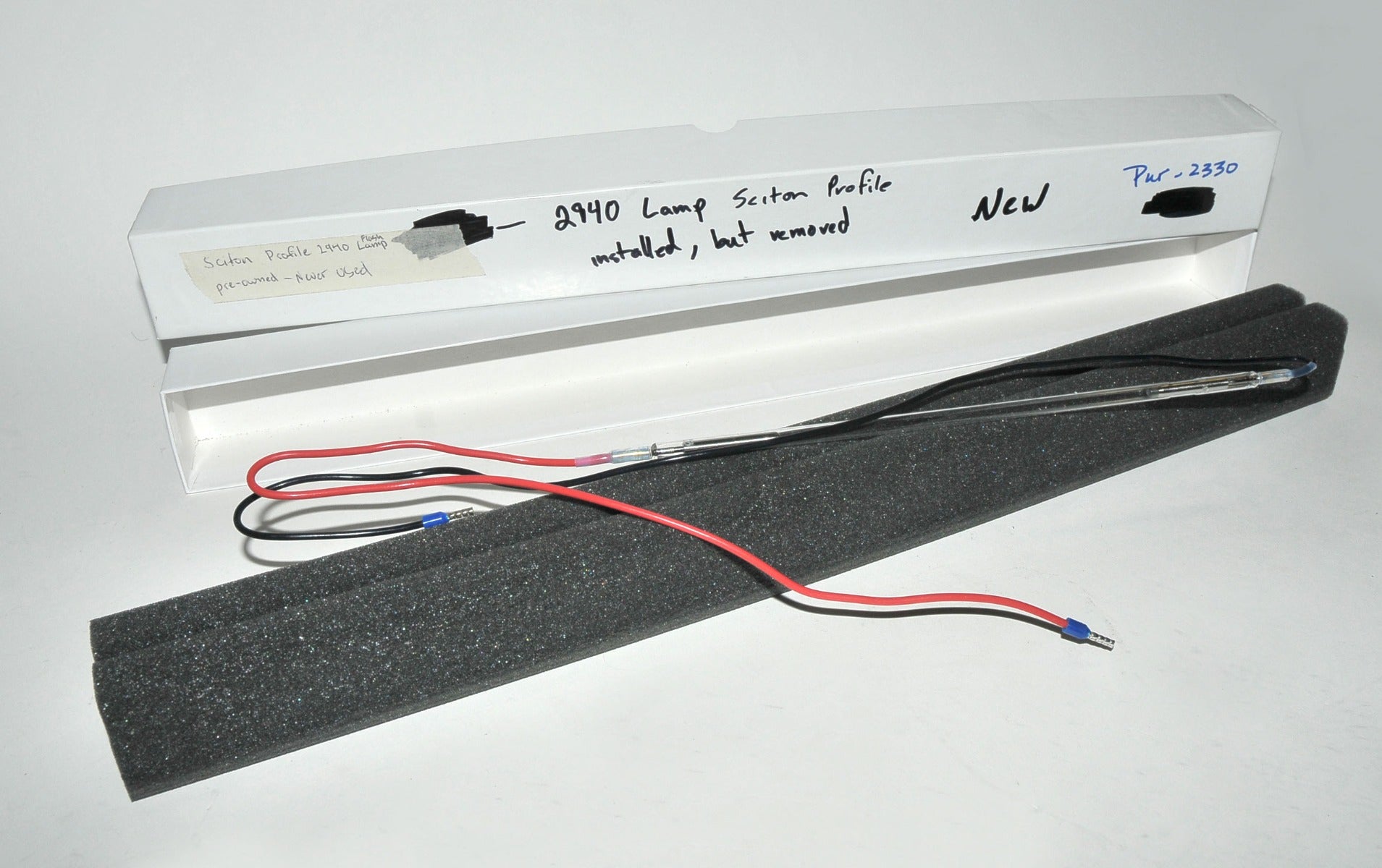 Sciton Profile 2940 nm Erbium Laser Handpiece Flashlamp Flash Lamp PARTS