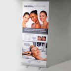 Envy Medical DermalInfusion Office BANNER Marketing Skin Treatment 33x82