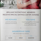 Brilliant Distinctions Program Trade BANNER Allergan CoolSculpting 36 x 81