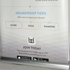 Brilliant Distinctions Program Trade BANNER Allergan CoolSculpting 36 x 81