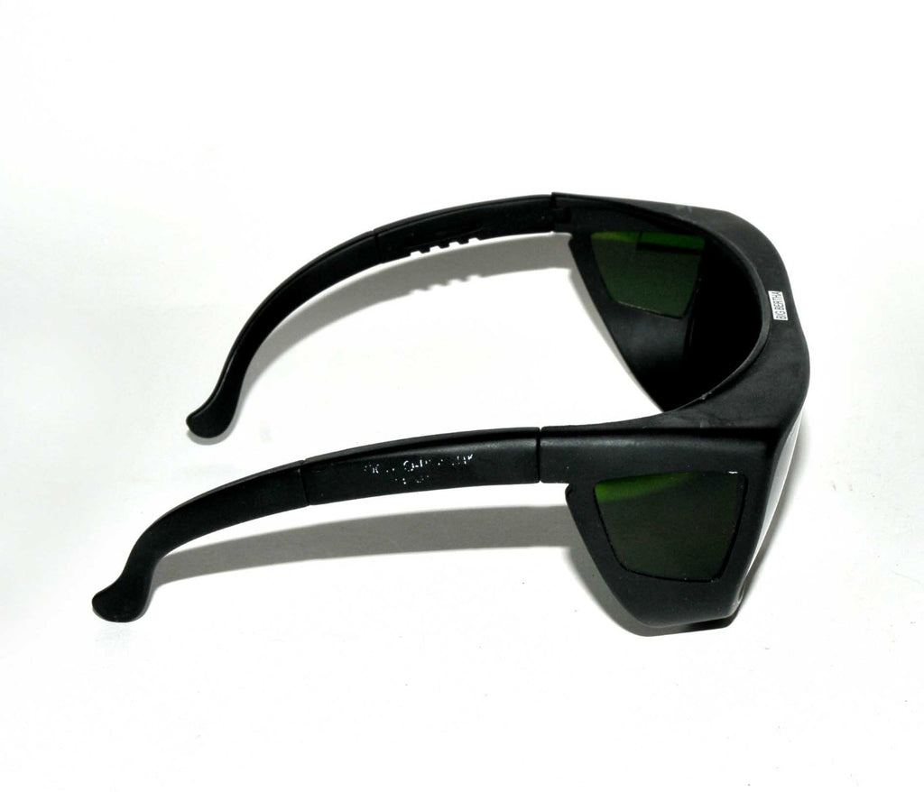 Laser Safety Glasses 810 Diode 1064 1440 YAG 1540 Erbium Green Tint Black Frame