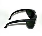 Laser Safety Glasses 810 Diode 1064 1440 YAG 1540 Erbium Green Tint Black Frame