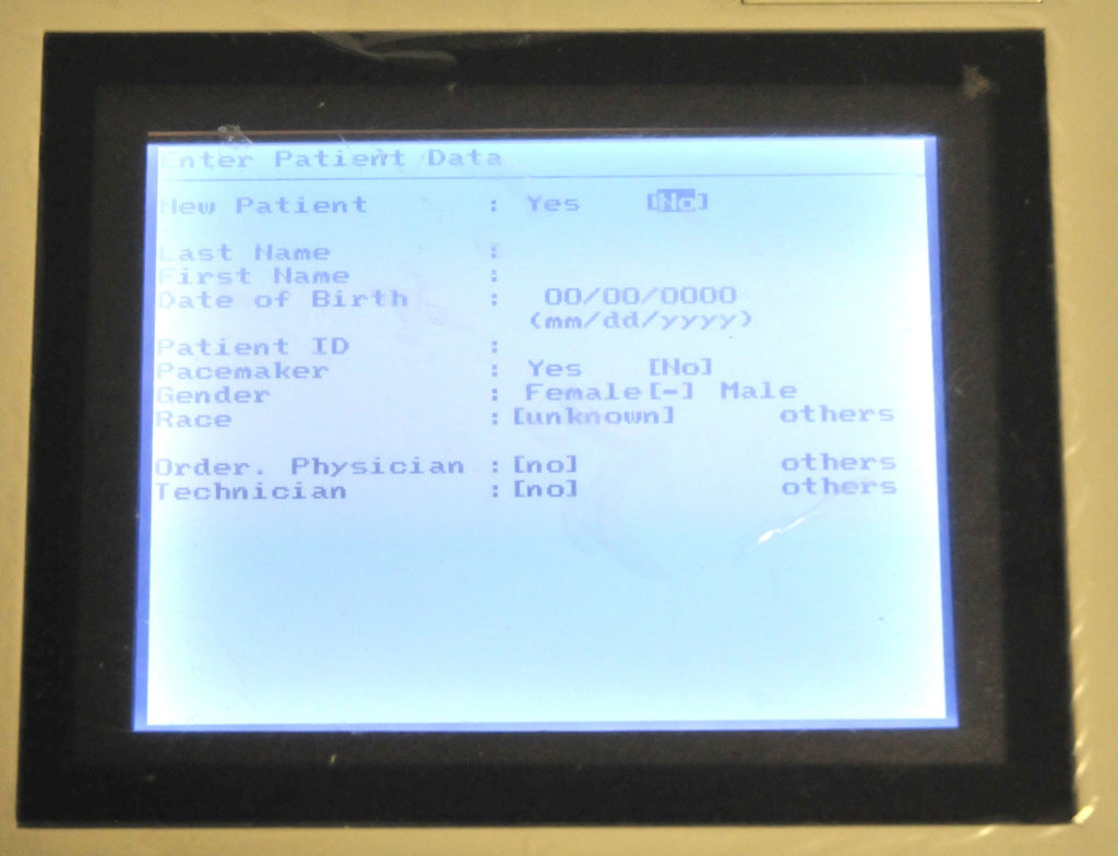 MAC 1200 General Electric EKG Electrocardiograph GE MAC1200 101116823 2007